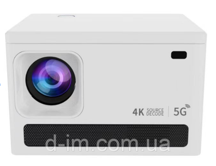 Розумний проектор 4K, 4 ядра, X6 Android 10, Wi-Fi, 2K відео, Full HD 1080P, міні-проектор для домашнього кінотеатру