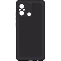 Чехол для мобильного телефона MAKE Xiaomi Redmi 12C Skin Black (MCS-XR12CBK) p