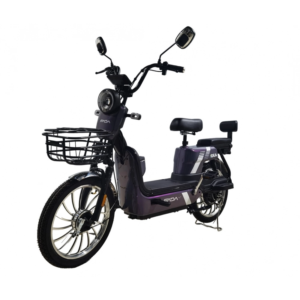 Електровелосипед FADA IDEA 800W Фіолетовий
