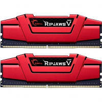Модуль памяти для компьютера DDR4 8GB (2x4GB) 2666 MHz RIPJAWS V RED G.Skill (F4-2666C15D-8GVR) p