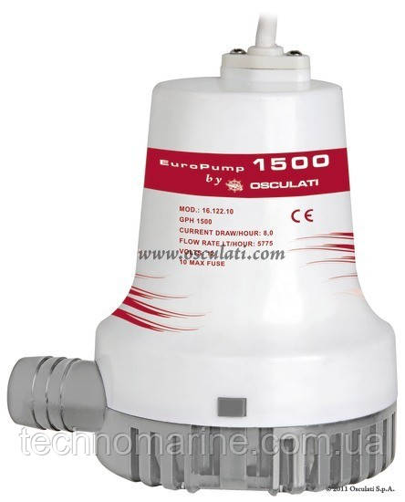 Помпа трюмна Osculati 1500GPH, фото 1
