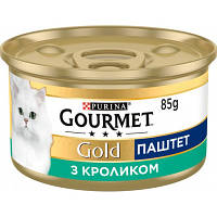 Паштет для кошек Purina Gourmet Gold. С кроликом 85 г (7613033728747) p