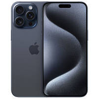 Мобильный телефон Apple iPhone 15 Pro 256GB Blue Titanium (MTV63) p