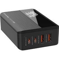 Зарядное устройство ColorWay Power Delivery GaN (2USB-A + 2USB TYPE-C) (100W) black (CW-CHS041PD-BK) p