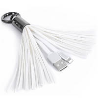 Lightning кабель Tassel Ring RC-053 0.15m white Remax 303602 h
