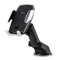 Автодержатель с беспроводной зарядкой Wireless Car Charger Holder WK WP-U44-black l