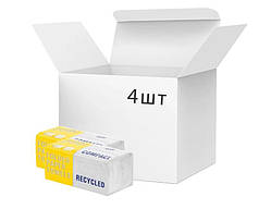 Рушник паперовий Grite Economy 2 кулі v складання 250 аркушів 22,5х22 см паперовий (3RTOEK3250V_720)