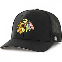 Кепка (тракер) 47 Brand Chicago Blackhawks Trophy черная H-FTRPH04CTE-BK