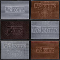 Коврик резиновый "Welcome" 40*60 см X2-160 X2-160(88404) rish