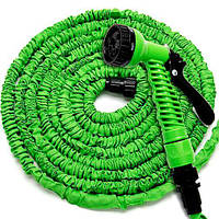 Шланг X-HOSE 45 метров для полива усиленный с распылителем Magic Hose, зеленый LF227