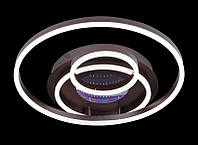 Люстра потолочная LED с пультом A55011/3-3D-cf Коричневый 10х50х56 см. l