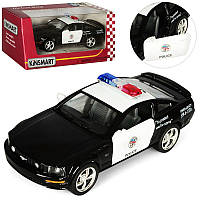 Машинка полицейская инертная Kinsmart Ford Mustang KT5091WP h