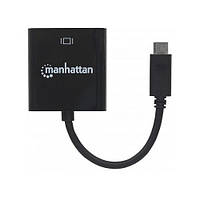 Переходник USB 3.1 Type-C/HDMI F Manhattan 151788 Black