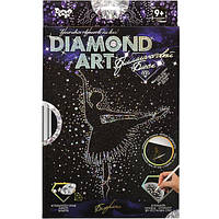 Набор для создания картины из алмазов на черном фоне Diamond Art DAR-01-01/09 ДТ-ОО-09-94