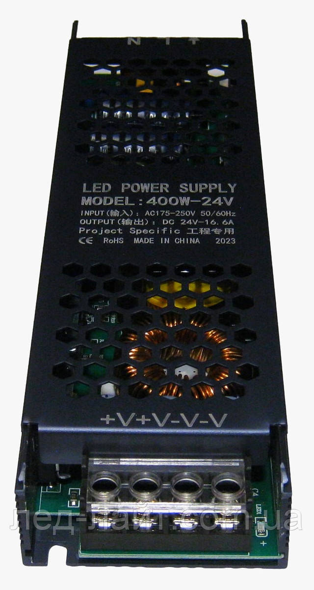 LED power supply 400w 24v 16 a slim