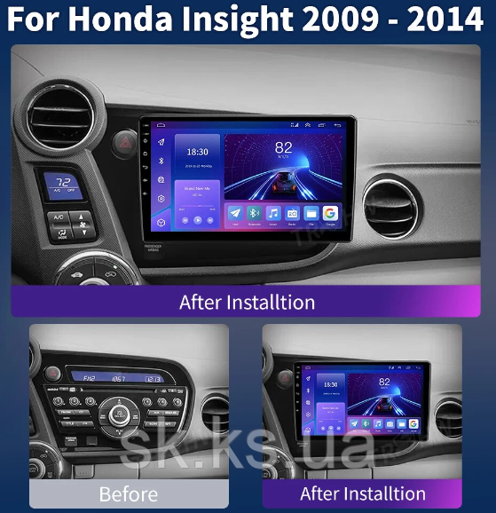 Junsun 4G Android магнітолу для Honda Insight 2009-2014