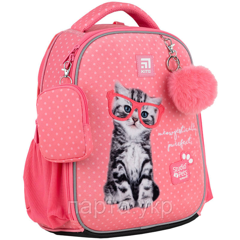 Рюкзак шкільний каркасний Kite Education Studio Pets SP24-555S-2