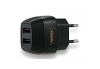 Сетевое зарядное устройство с евровилкой Flinc RP-U29 2.1A 2*USB 220V Remax 345002 l