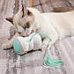 Інтерактивна іграшка для кішок із дистанційним керуванням, з натуральним пташиним пір'ям, фото 9