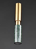Люстра підвісна стельова на 1 лампочку SC1/1-gr Латунь 45-150х10х10 см. h