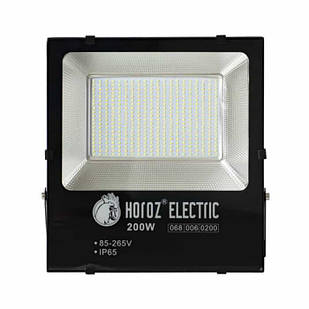 Прожектор IP65 SMD LED 200W 6400K 85-265v "LEOPAR-200" (Horoz Electric)