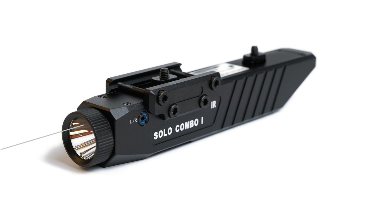 Тактичний ліхтар 1000 Lm з ЛЦУ XGun Venom SOLO COMBO I IR на Picatinny/M-LOK, фото 1