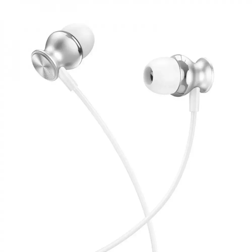 Навушники Hoco M106 Fountain metal mic With