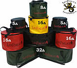 Відро LionFish.sub для Замішування Рибальського корму, Сумка для Трофейних Риб на 8л, Кришка, 2 Ручки, Жовте, ПВХ, фото 9