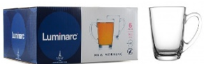 Набір кухлів Luminarc New Morning 220 мл 6 шт N5612