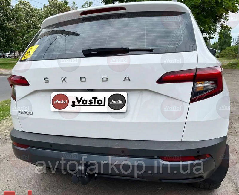 Фаркоп Skoda Karog (2017-)(Фаркоп Шкода Карог) VasTol, фото 1