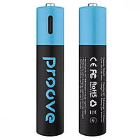 Акумулятор Proove Compact Energy Rechargeable battery ААА (HR03) 740 mAh 1.5V Li-ion 2шт/уп