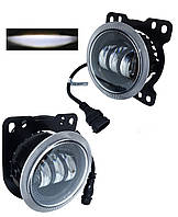 Светодиодные противотуманные фары LED 4 дюйма 3 линзы 12-80V 60W DAF XF105, CF65, CF75, CF85, LF45, LF55