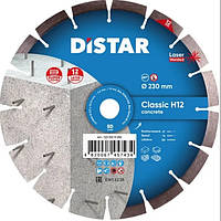 Круг алмазный 230 22.2 сегм Classic H12 Distar 5D