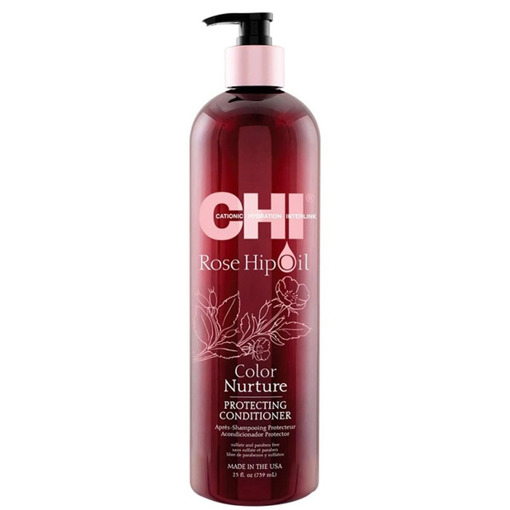 Кондиціонер захисний з маслом шипшини Chi Rose Hip Protecting 739мл