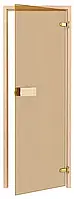 Дверь для бани и сауны Haserv Classic прозрачная бронза 70/190