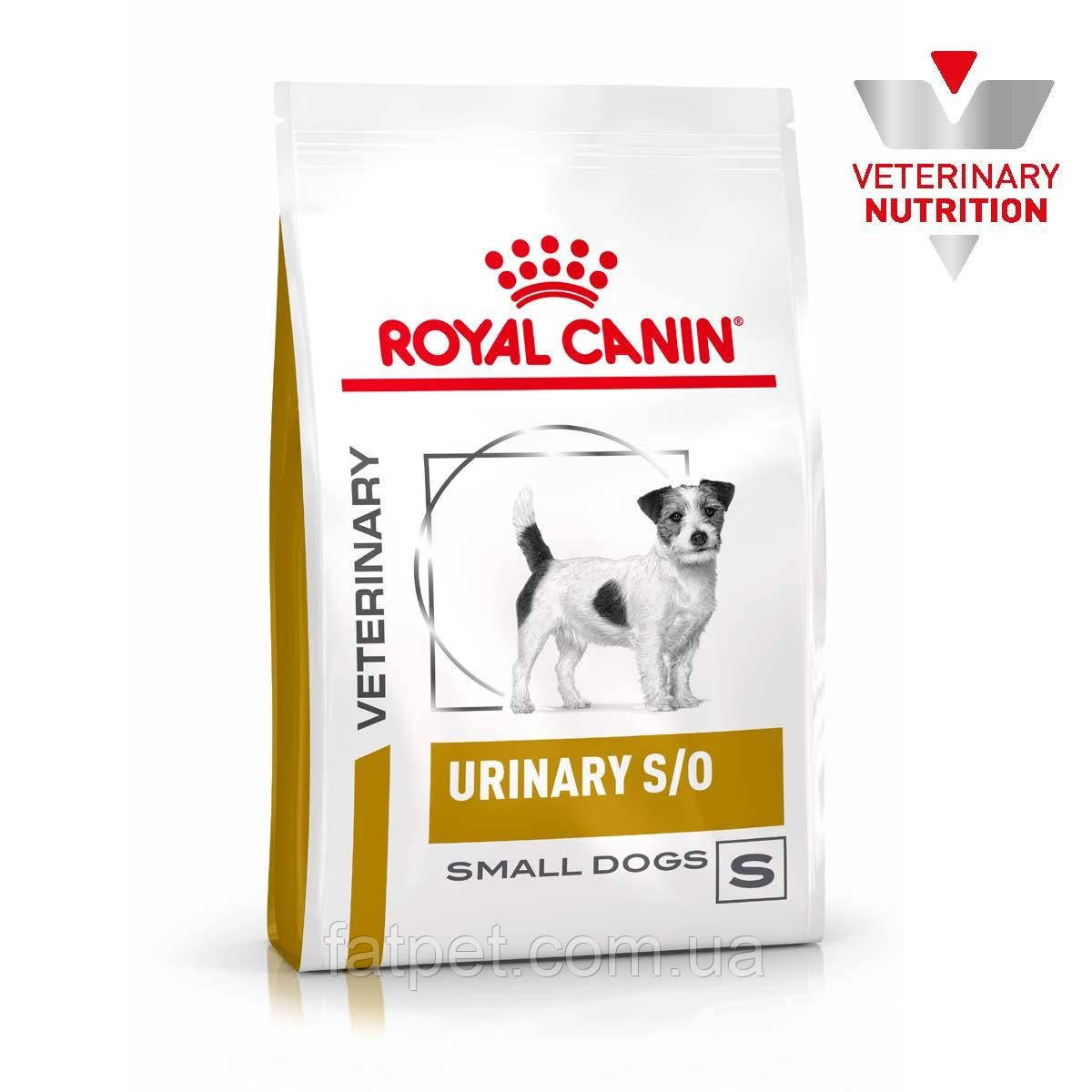 Сухий лікувальний корм Royal Canin Urinary S/O Small Dog для собак дрібних порід при сечокам'яній хворобі, 1.5 кг