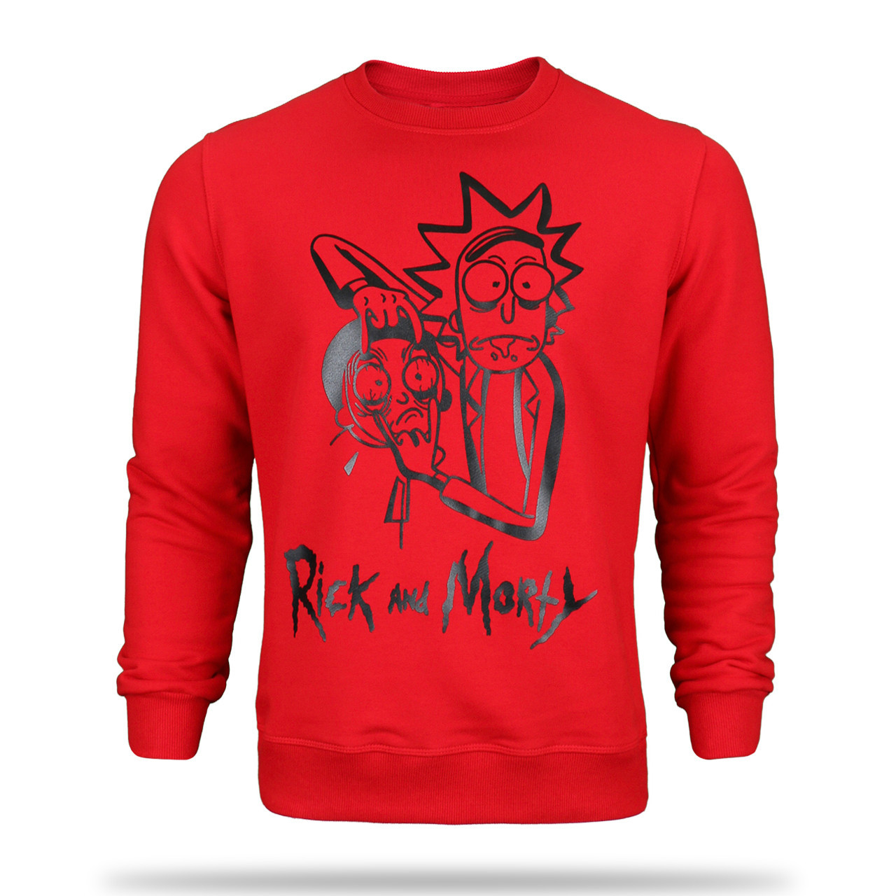 Світшот червоний HOPE з принтом "RICK & MORTY" RED L(Р) 20-559-011