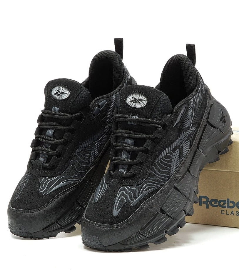 Кросівки чоловічі Reebok Zig Kinetica II Edge gore-tex весна-осінь демісезонні. Живе фото, фото 1