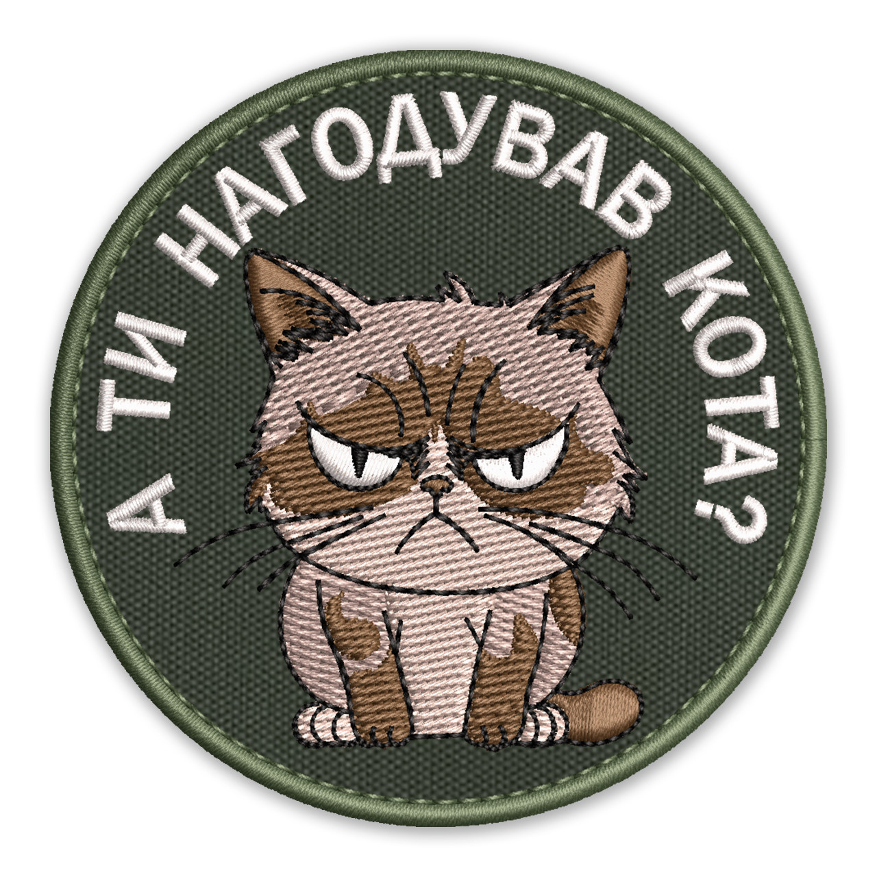 Шеврон, нашивка  КІТ з липучкою