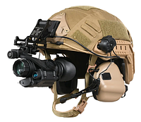 Прибор ночного видения СL27-0027 Night Vision + крепление на шлем (до 200м) монокуляр тактический