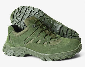 Тактичні військові кросівки хакі "Desert Trekking", армійські черевики зелені, взуття для ЗСУ