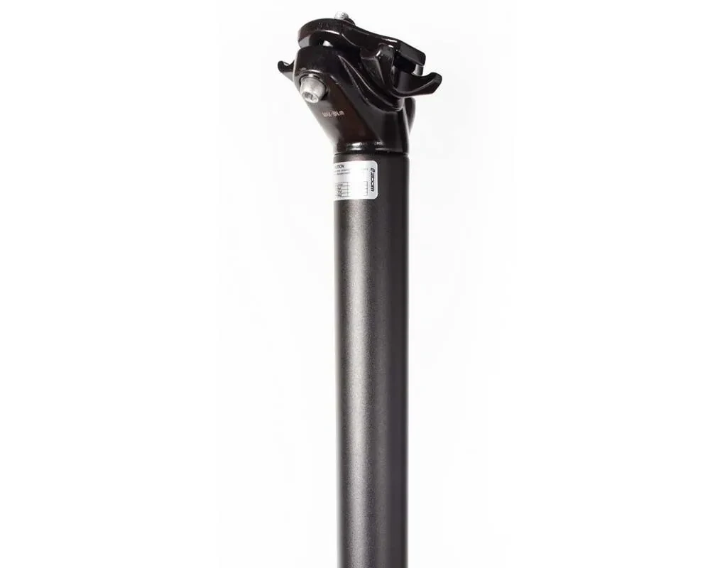 Підсідельна труба ZOOM SP-C255 / ISO-M, 30,9х350мм, алюміній литий, SAND BLASTED AN BK