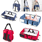 Переноска-ліжка для немовлят Baby room Червона, фото 2