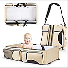 Переноска-ліжка для немовлят Baby room Червона, фото 6