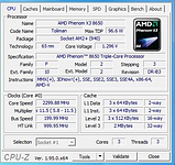 Процесор AMD, SAM2, Am2+, PHENOM X3 8650 - 3 ЯДРА ( 3 2.3 Ghz кожне ) SAM2+ HD8650WCJ3BGH, фото 3
