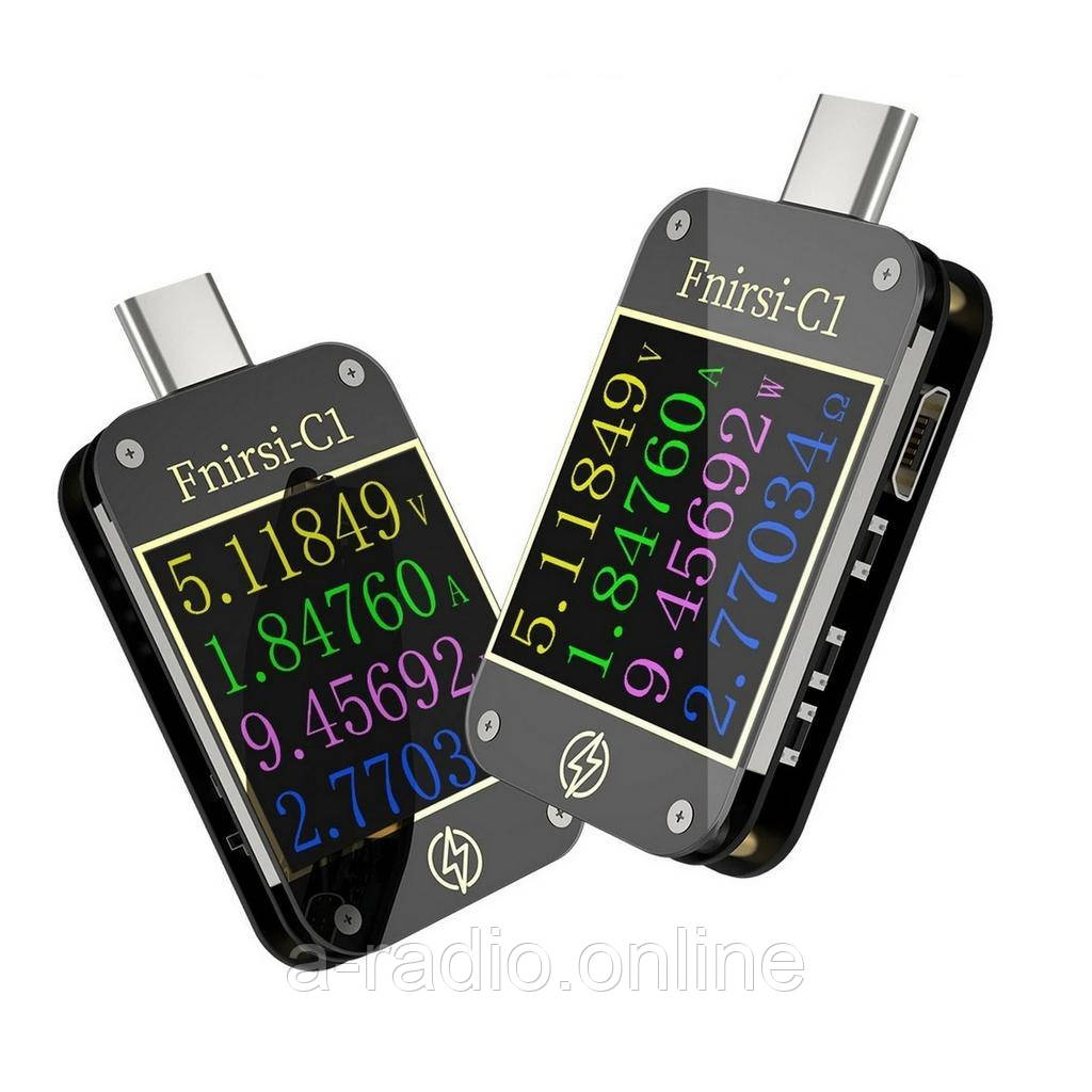 USB-C-тестер FNIRSI C1 без Bluetooth