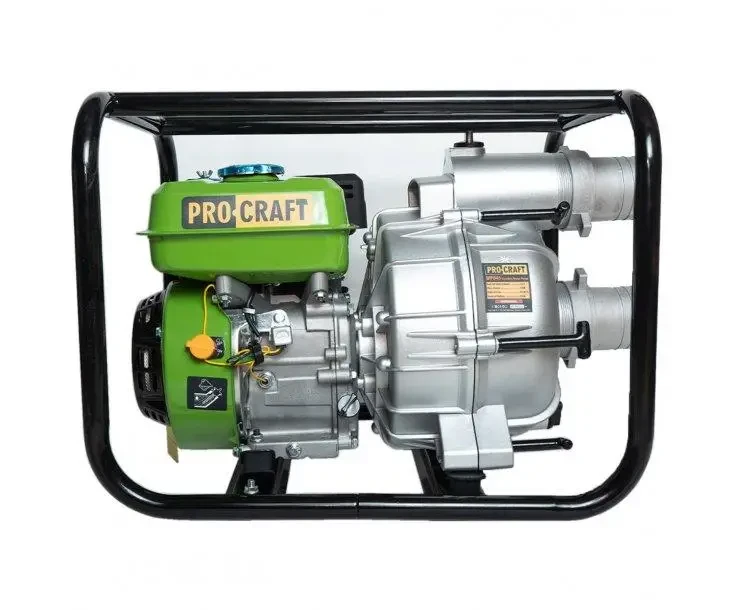 Бензиновая Мотопомпа Procraft WPD45 45 куб.м (для грязной воды, высокая производительность, низкий расход топ - фото 4 - id-p2102490744
