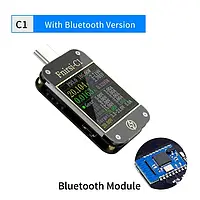 USB-C-тестер FNIRSI C1 з Bluetooth