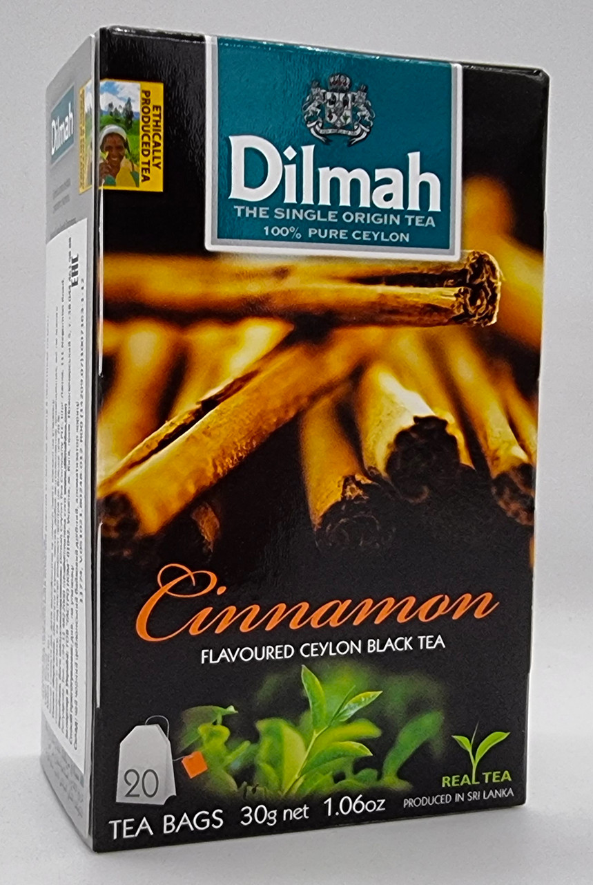 Чай цейлонський "Dilmah" з корицею 20 пак/уп 30 грам, фото 1