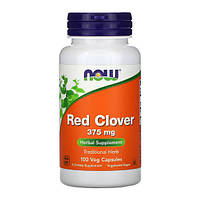 Красный клевер NOW Foods Red Clover 375 mg 100 Veg Caps